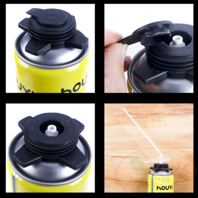 Bình xịt foam Houyi Polyurethane Adhesive tạo layout background bán cạn tiểu cảnh bể cá thủy sinh