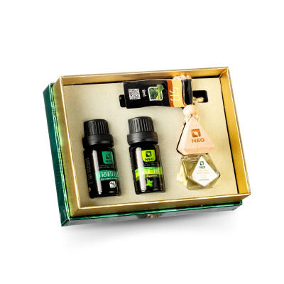 Combo Tinh dầu thảo dược (10ml tràm Huế + 10ml bạc hà + 8ml sả)- Đạt chuẩn OCOP 4 SAO