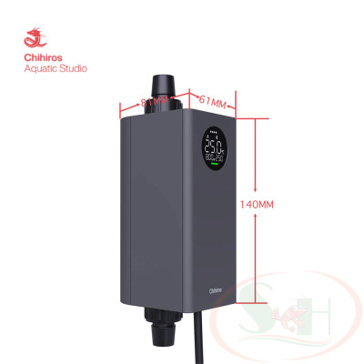 Sưởi điện tử Chihiros Heater External Pro gắn ngoài bể cá tép thủy sinh