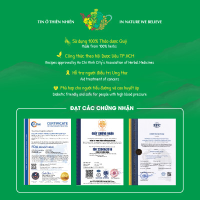 Trà Thảo Mộc Sâm Tiên Mao SunBeleaf - TP005