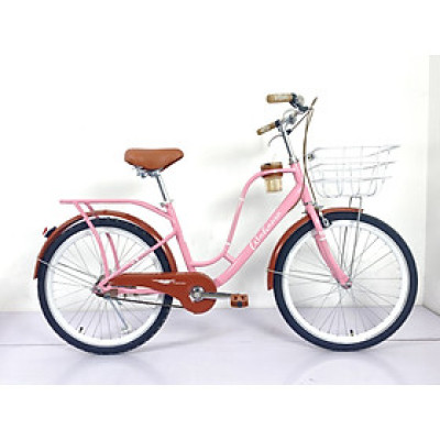 Xe Đạp Mini  Wahama Phoenix Thời Trang Size 24-26"inch - Tặng Bình nước, đồ lắp xe