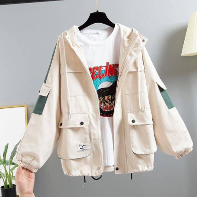 ÁO KHOÁC KAKI- ÁO BOMBER JACKET PHỐI 6 TÚI ( ảnh thật )