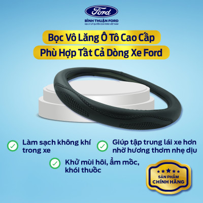 [COMBO GIÁ HỜI] Nước Hoa Ô Tô + Bọc Vô Lăng Ô Tô | Combo Nội Thất Cao Cấp