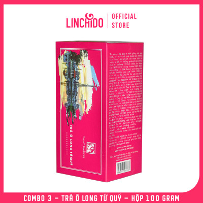 Combo 3 - Trà Ô Long Tứ Quý - Hộp 100G