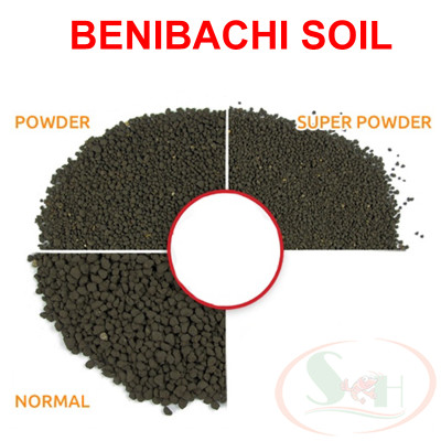 Nền Benibachi Shrimp Soil Powder Fulvic đất nền nuôi tép cảnh bổ sung humic fulvic
