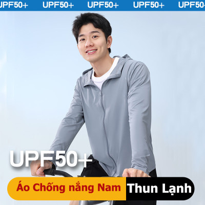 Áo Chống Nắng Nam ,Chất Vải Thun Lạnh, Chống Tia UV, Thoáng Mát, Thấm Hút Mồ Hôi