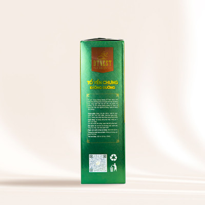 Yến Chưng Không Đường DTNEST - Hộp quà 6 hũ - Bồi Bổ Sức Khỏe