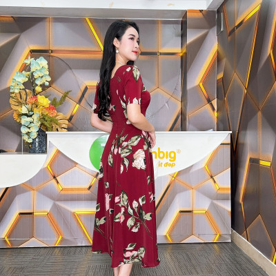 Đầm xòe - Y1798- Thương hiệu Zonbig