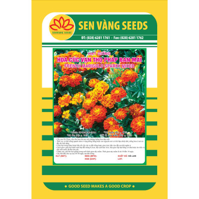 Hạt giống hoa Vạn Thọ Pháp Ban Mai VTS112