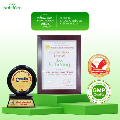 Combo 6 chai Thiên Môn Bổ Phổi Dược Bình Đông Chai 90ml dành cho Trẻ em – Giảm ho, Bổ phổi