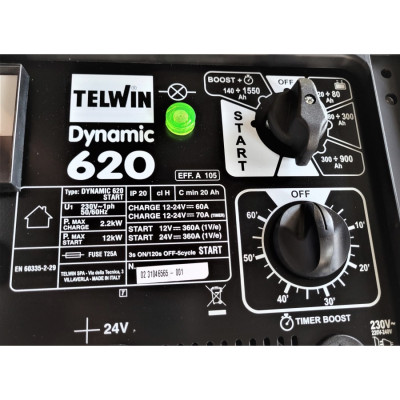 Máy Sạc & Khởi Động Ắc Quy Telwin DYNAMIC 620 START