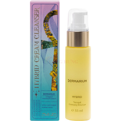 Kem tẩy trang Dermarium Hybrid Cream Cleanser (55ml/150ml) - Hàng chính hãng