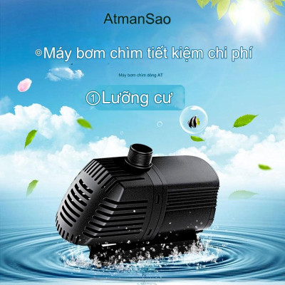Máy bơm nước ATMAN AT5000 45W, 5000L/Hr lọc nước hồ cá koi, bơm sinh hoạt, tiểu cảnh, đài phun nước cao cấp