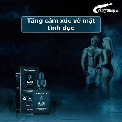 Tinh chất gia tăng cảm xúc Powgaman Ark Drops - Chai 30ml