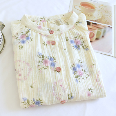 Bộ Đồ Bầu Và Sau Sinh Dài Tay Chất Liệu Xô Muslin Cao Cấp M4 Nhiều Họa Tiết