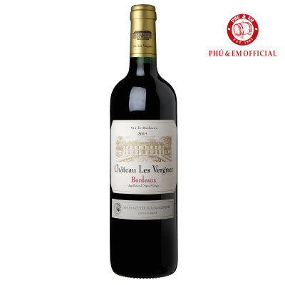 Rượu Vang Đỏ Pháp Chateau Les Vergnes