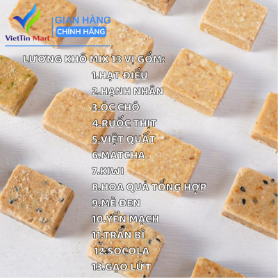 Lương Khô SBT Cung Cấp Năng Lượng Nhanh Chóng