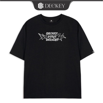 Áo Thun Cotton Unisex Nam Nữ Form Rộng DECKEY GRAFFITY