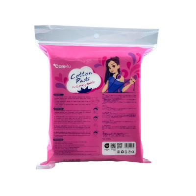 Bông tẩy trang cao cấp Care4u 3 lớp 233 miếng_CARE4165H