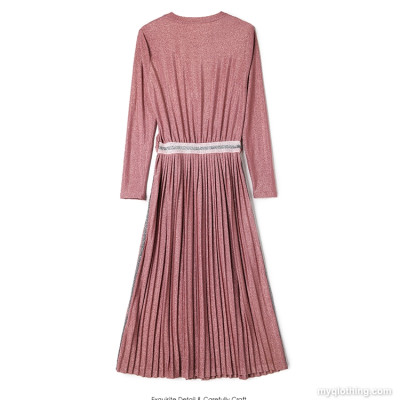 Đầm xoắn eo xếp ly cao cấp Myqlothing.