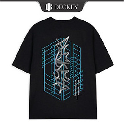 Áo Thun Cotton Unisex Nam Nữ Form Rộng DECKEY GRAFFITY