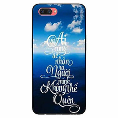 Ốp lưng in cho Realme C1 Mẫu Không Thể Quên