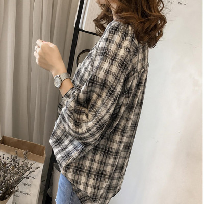 Áo kiểu nữ tay dài phối nút ale14