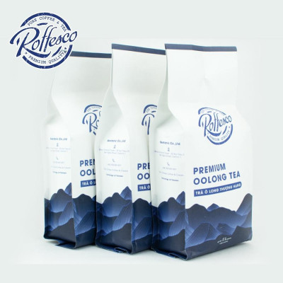 Combo 3 Trà Ô Long ROFFESCO PREMIUM OOLONG TEA Vị Đắng Nhẹ Hậu Ngọt Túi 500g
