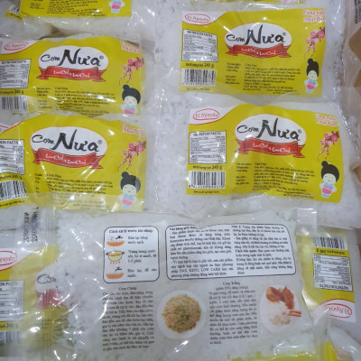 Combo 9 Gói Cơm Nưa Vị Nguyên Das Keto 240g