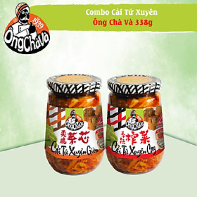 Combo Cải Tứ Xuyên Ông Chà Và 338g 