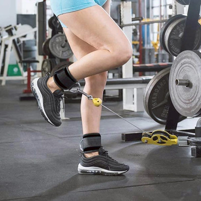 Combo 2 Dây Đai Đeo Cổ Chân - Hỗ Trợ Tập Mông, Chân, Tăng Cơ Săn Chắc