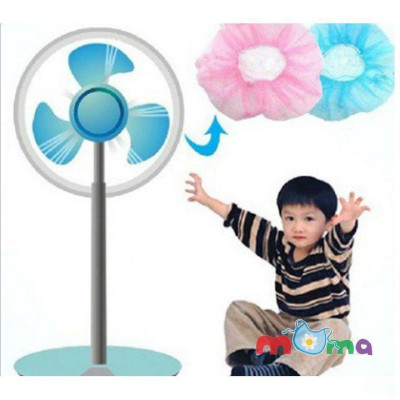 Màn Lưới Bọc Máy Quạt Đường Kính Quạt 30-35Cm An Toàn Cho Bé