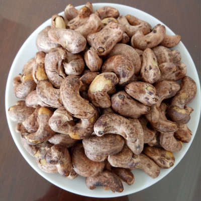 Hộp hạt điều lụa Dương Cát 500g Hộp Tròn