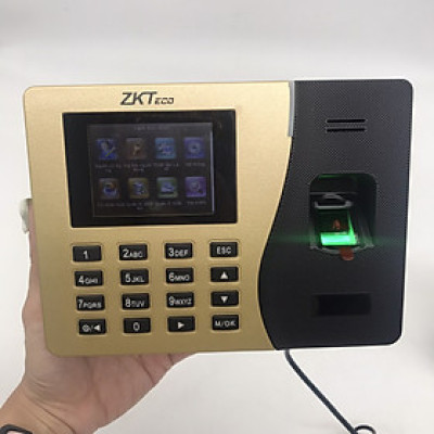 Máy chấm công ZKTeco K20 vân tay và thẻ tích hợp âm thanh và password bảo vệ máy - Hàng chính hãng