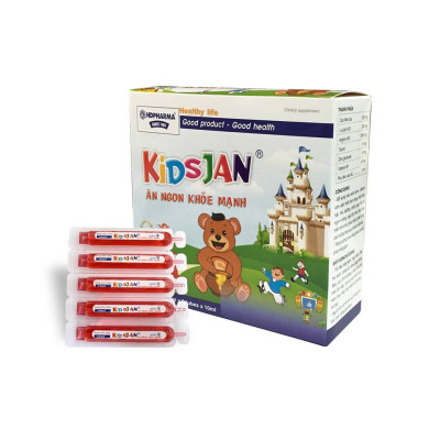 Thực Phẩm BVSK KIDSJAN Ăn Ngon Khỏe Mạnh - Bổ Sung Các Acid Amin, Vitamin B, Hỗ Trợ Ăn Ngon Tăng Sức Đề Kháng