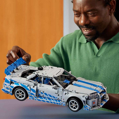 LEGO TECHNIC 42210 Đồ Chơi Lắp Ráp Xe Đua Nissan Skyline GT-R (R34) (1410 chi tiết)