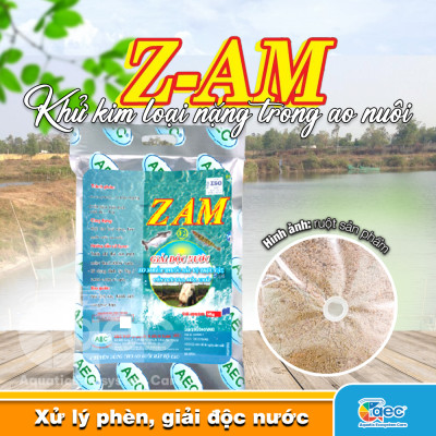 Z AM - Giải pháp xử lý cải thiện chất lượng nước ao nuôi tôm cá