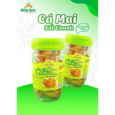 Đặc Sản Bình Thuận  - [Ocop] Cá Mai Sốt Chanh Đầm Sen - 1Kg - Ocop 3 Sao