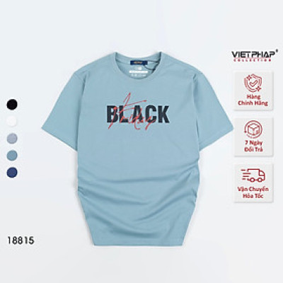 Áo Thun Nam VIỆT PHÁP Form Unisex Chất liệu Cotton co dãn thấm hút mồ hồi tốt 18815