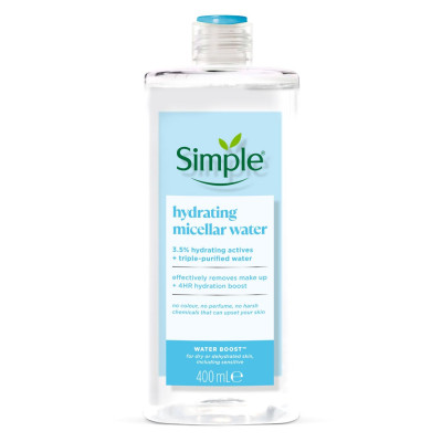 Nước tẩy trang simple Sạch sâu 400ml water boost