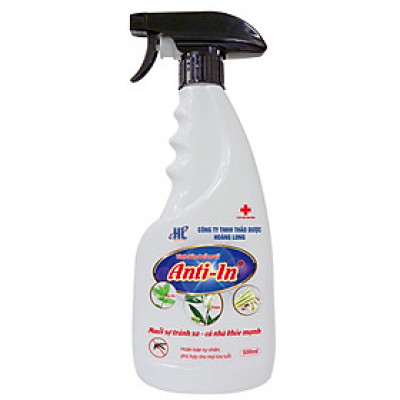 Tinh dầu đuổi muỗi Anti-In 500ml