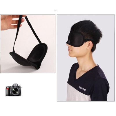 Bộ Bịt Mắt Ngủ 3D Tặng Kèm Bịt Tai Chống Ồn Màu Ngẫu Nhiên