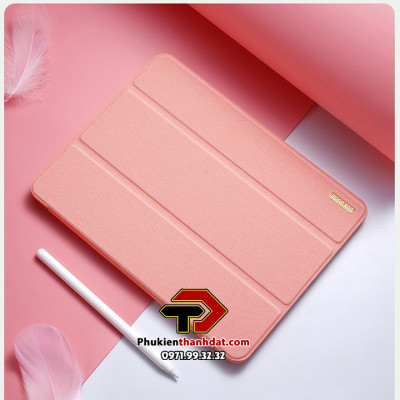 Bao da dành cho SamSung Galaxy Tab S8 Ultra có ngăn đựng bút chính hãng Dux Ducis Domo - Hàng nhập khẩu