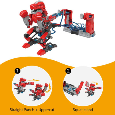 BYJARDA - VS0301 - Bộ Đồ Chơi Khủng Long Boxing Thủy Lực 348(Chi Tiết)