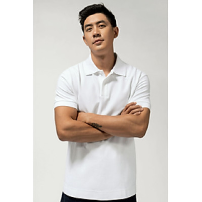 Áo Polo Nam ROUTINE Vải S.Café Trơn Form Fitted - 10S24POL011R2 | ROUTINE CÀ MAU
