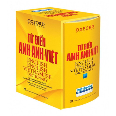 Sách - Từ Điển Anh - Anh - Việt - Bìa Vàng - MCBooks