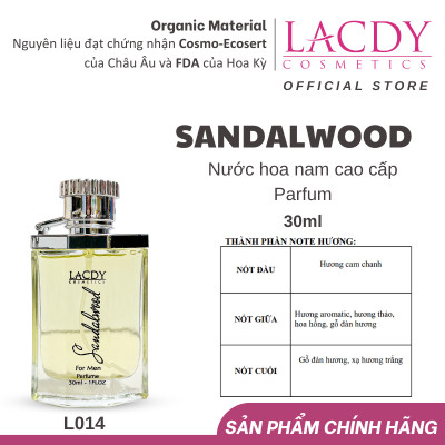 Nước hoa nam Gỗ Đàn Hương Sandalwood L014 (30ml)