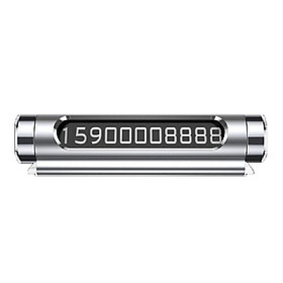Bảng số điện thoại trên ô tô nhãn hiệu Baseus ACNUM-01