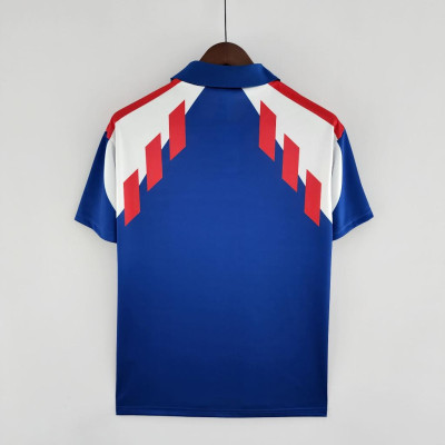 Áo Bóng Đá Retro Tuyển Pháp 1988 - Sân Nhà bản cao cấp vải Cotton Polyester