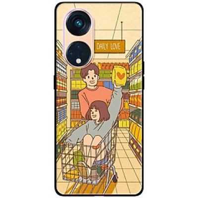 Ốp lưng dành cho Oppo Reno 8T 4G - Reno 8T 5G - Reno 10 5G - Reno 10 Pro 5G - Anh và Em - Hàng Chính Hãng